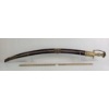 Image 6 : INDIAN KUKRI SWORD W/ VELVET SCABBARD