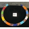 Image 1 : AFRICAN BEADED CHOKER NECKLACE