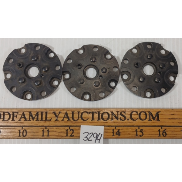 LOT OF 3 - RCBS SHELL PLATES - 3, 10 & 20