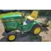 Image 1 : 1979 JOHN DEERE 216 LAWN TRACTOR W/ BRINLEY PLOW