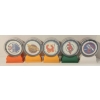 Image 4 : QTY OF COLLECTIBLE HOCKEY PUCKS - CANUCKS, NORTH STARS, NORDIQUES, ETC