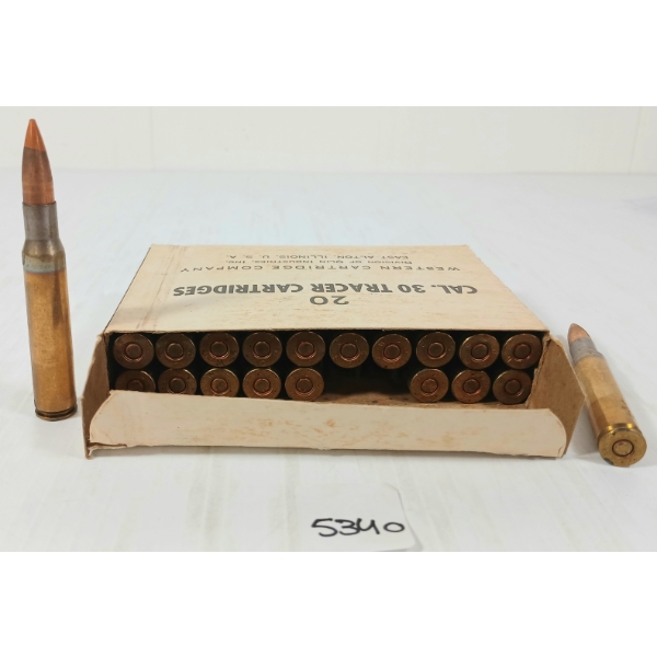 AMMO: 20X WESTERN .30 TRACER