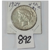 1924 US SILVER DOLLAR