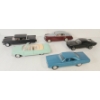 Image 1 : LOT OF 5 - PLASTIC MODEL CARS - 1959 CONTINENTAL, 1960 DARK LANE, 1970 PLYMOUTH, ETC