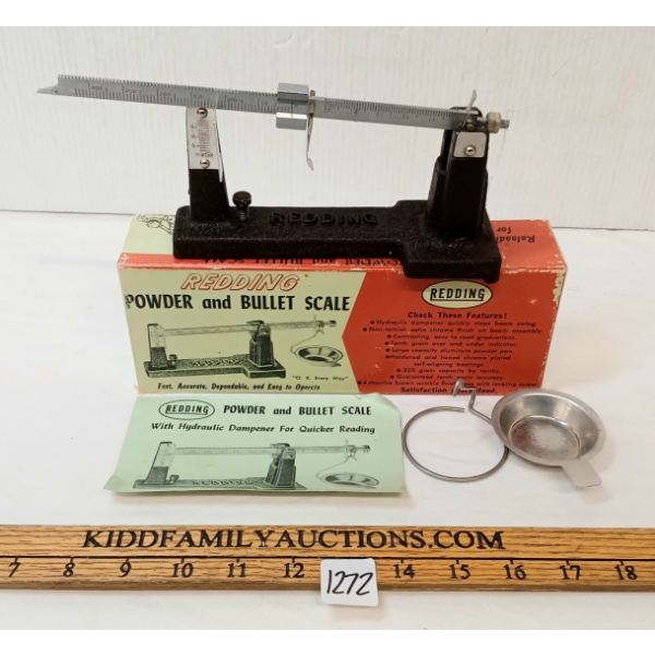 REDDING POWDER & BULLET SCALE