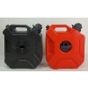 Image 3 : LOT OF 2 - RED & BLACK 5L FUEL CANS