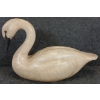 Image 4 : FOLK ART CARVED SWAN