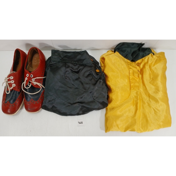 1940 WOMEN'S BOWLING OUTFIT & SHOES - JICO'S TEAMSHIRT