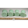 Image 9 : LOT OF 5 - FIRE KING JADEITE COFFEE MUGS & BOWL