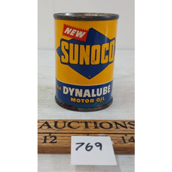SUNOCO DYNALUBE 4OZ COIN BANK