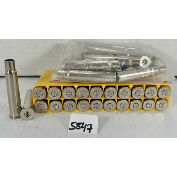 BRASS: 42X REMINGTON .303 BRIT - NICKEL