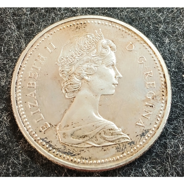1971 CDN BRITISH COLOMBIA SIVLER DOLLAR