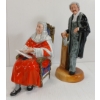 Image 1 : LOT OF 2 - ROYAL DOULTON FIGURES - INCL "THE LAWYER" & "THE JUDGE"
