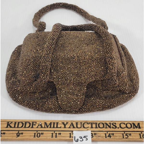 K&G PARIS CHARLET BEADED EVENING PURSE