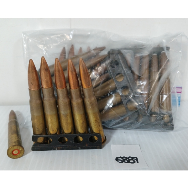 AMMO: 39X MIXED .303 BRIT W/ STRIPPER CLIPS 