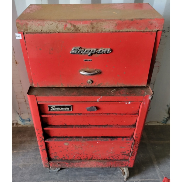 LOT OF 2 - SNAP-ON TOOL BOXES W/ CONTENTS
