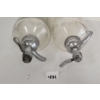 Image 6 : LOT OF 2 - EXCELSIOR BOTTLING CO & THE BEAR - CLEAR ACID-ETCHED - SYPHON BOTTLES