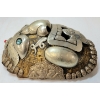 Image 4 : TIBETAN KAPALA RITUAL MASK - TORTOISE SHELL