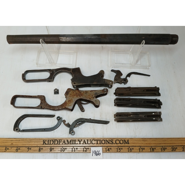 QTY OF WINCHESTER 1895 PARTS - OCTAGON BARREL, LEVER ASSEMBLIES, BOLTS, ETC - PAL REQ.