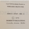 Image 7 : LOT OF 7 - FIREARM SILENCER PUBLICATIONS - INCL "REPORT R-1896", "SIX OLD SILENCER CATALOGS", ETC