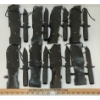 Image 1 : LOT OF 8 - SURVIVAL KNIVES W/ SHEATHS