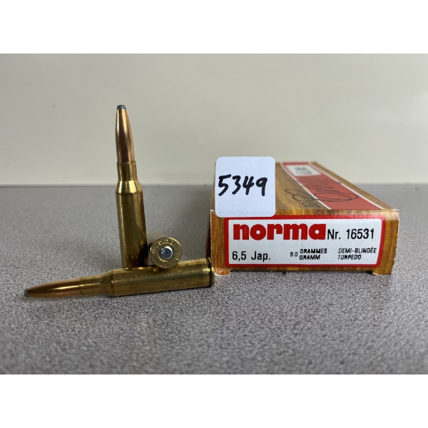 AMMO: 20X NORMA 6.5 JAPANESE 139 GR. SPBT