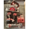 Image 1 : JOB LOT - MILWAUKEE CIRCULAR SAW, GRINDER, DRIVERS, 2 X BATTERIES & CHARGER