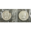Image 2 :  LOT OF 2 - 1963 CDN SILVER DOLLARS - VOYAGEUR