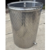 Image 1 : 400 L STAINLESS STEEL BARREL W/ SEALING LID