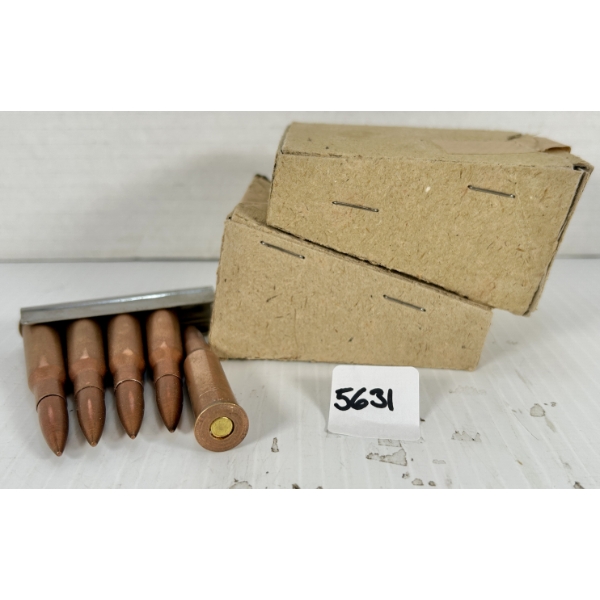 AMMO: 30X 7.62X54 R - MILITARY FMJ