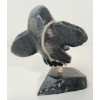 Image 5 : SNOWY OWL BY SIMON QINUAJUAK (PRS CDN ARTIST) - ANTLER & STONE 