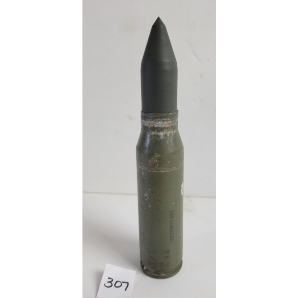 CDN 25MM BUSHMASTER CANNON ROUND - INERT