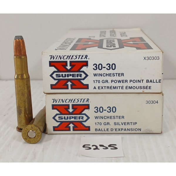 AMMO: 40X W-W SUPER X .30-30 WIN - 170GR - PPSP