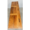 Image 6 : SCHOOLMASTER'S DESK - TRIPLE STUDENT SITTING - C. MID-LATE 19TH CENT.