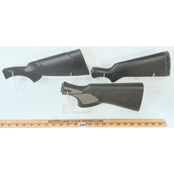 LOT OF 3 - MISC BUTT STOCKS