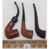 Image 3 : LOT OF 3 - BRIGHAM & PETERSON'S DELUXE SMOKING PIPES
