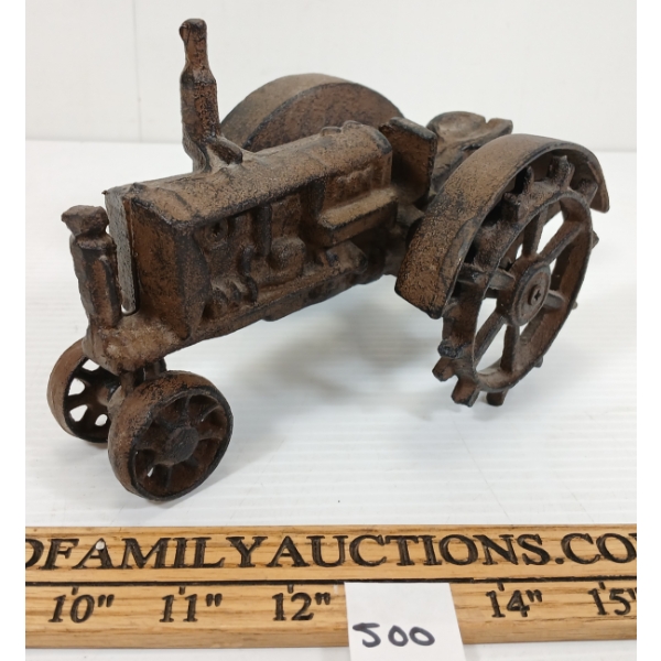DECORATIVE CAST TRACTOR