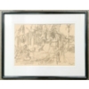 Image 1 : "THE OWL IS DEAD" BY MICHAEL ROBINSON (1948-2010) - FRAMED PRINT
