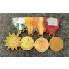 Image 5 : LOT OF 4 - US MEDALS