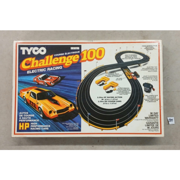 TYCO CHALLENGE 100 - ELECTRIC RACING SET