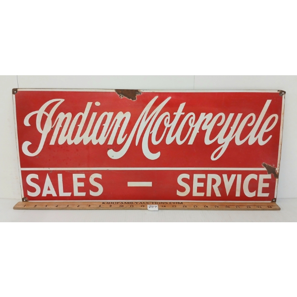 INDIAN MOTORCYLCE SALES & SERVICE - SSP SIGN