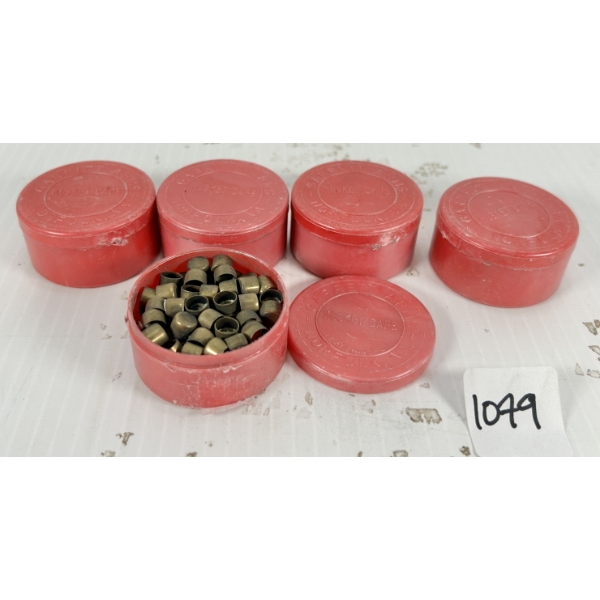 PERCUSSION CAPS: 500X GARRET MUSKET CAPS