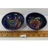 Image 1 : LOT OF 2 - MOORCROFT CERAMIC CANDY DISHES