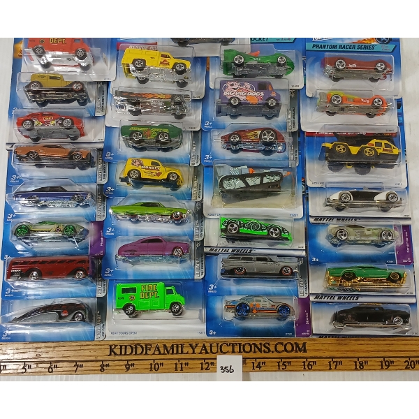 LOT OF 30 - HOTWHEELS - ASPHALT JUNGLE, FIRE SQUAD SERIES, '59 CADDY, ETC