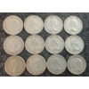 Image 2 : LOT OF 12 - 1950-1964 CDN 10 CENT COINS