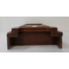Image 7 : NEW HAVEN OAK 8 DAY SHELF PARLOUR CLOCK