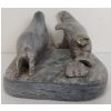 Image 3 : TWO SEALS BY UNKNOWN ARTIST - STONE