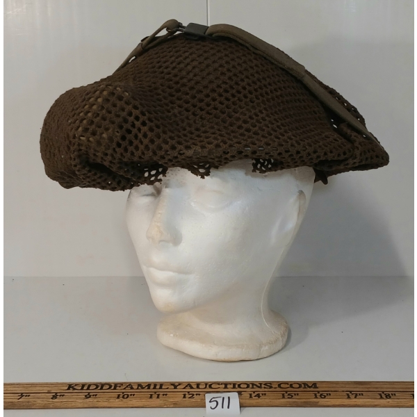 1944 CDN BRODIE HELMET W/ NET, CHINSTRAP