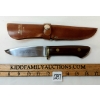 Image 2 : PRECISE DEER SLAYER KNIFE W/ LEATHER SHEATH