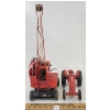 Image 2 : LOT OF 2 - TRI-ANG JONES KL 44 PRESSED STEEL CRANE & HUBLEY MASSEY HARRIS TRACTOR
